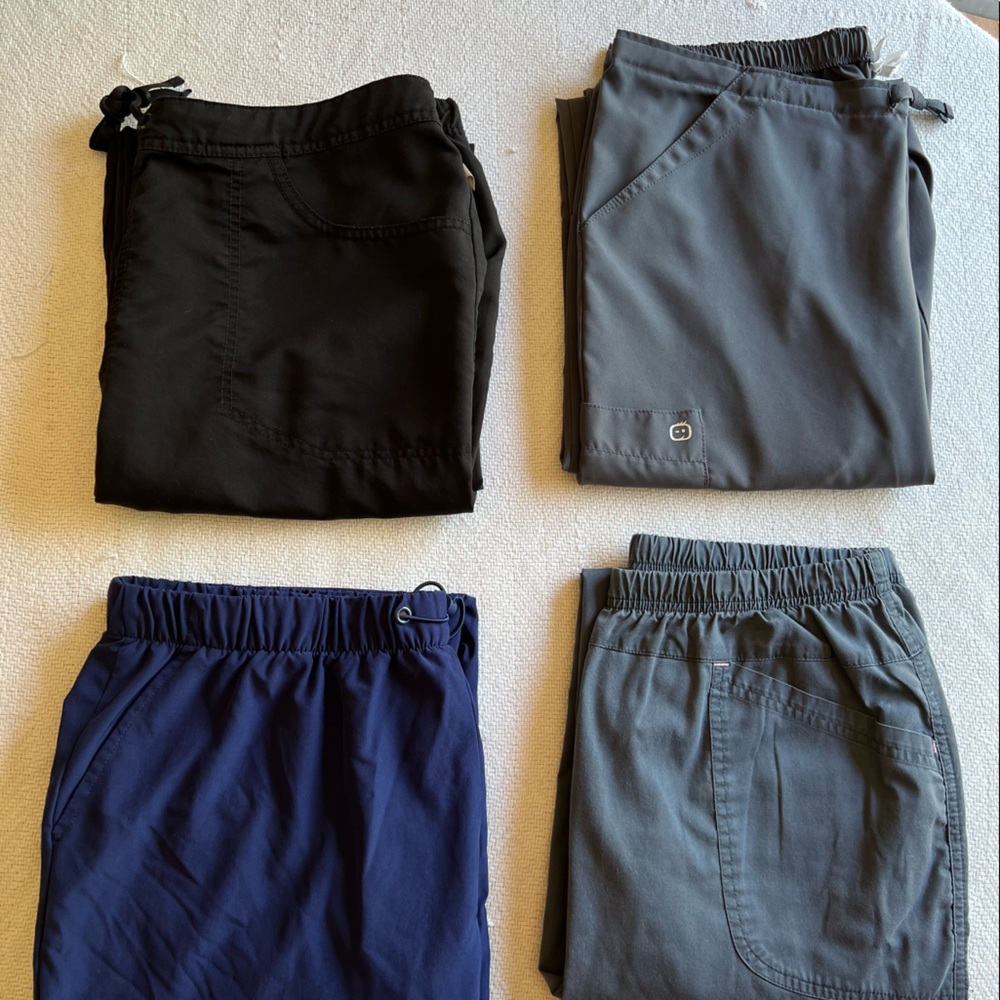 4 Pairs of Scrub Bottoms